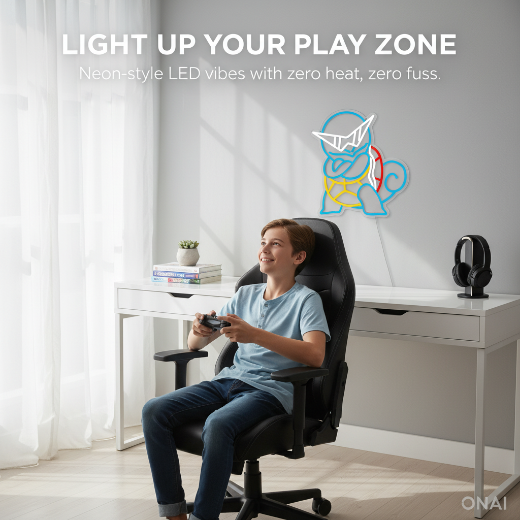 ONAI Neon LED Sign: Pokemon Edition